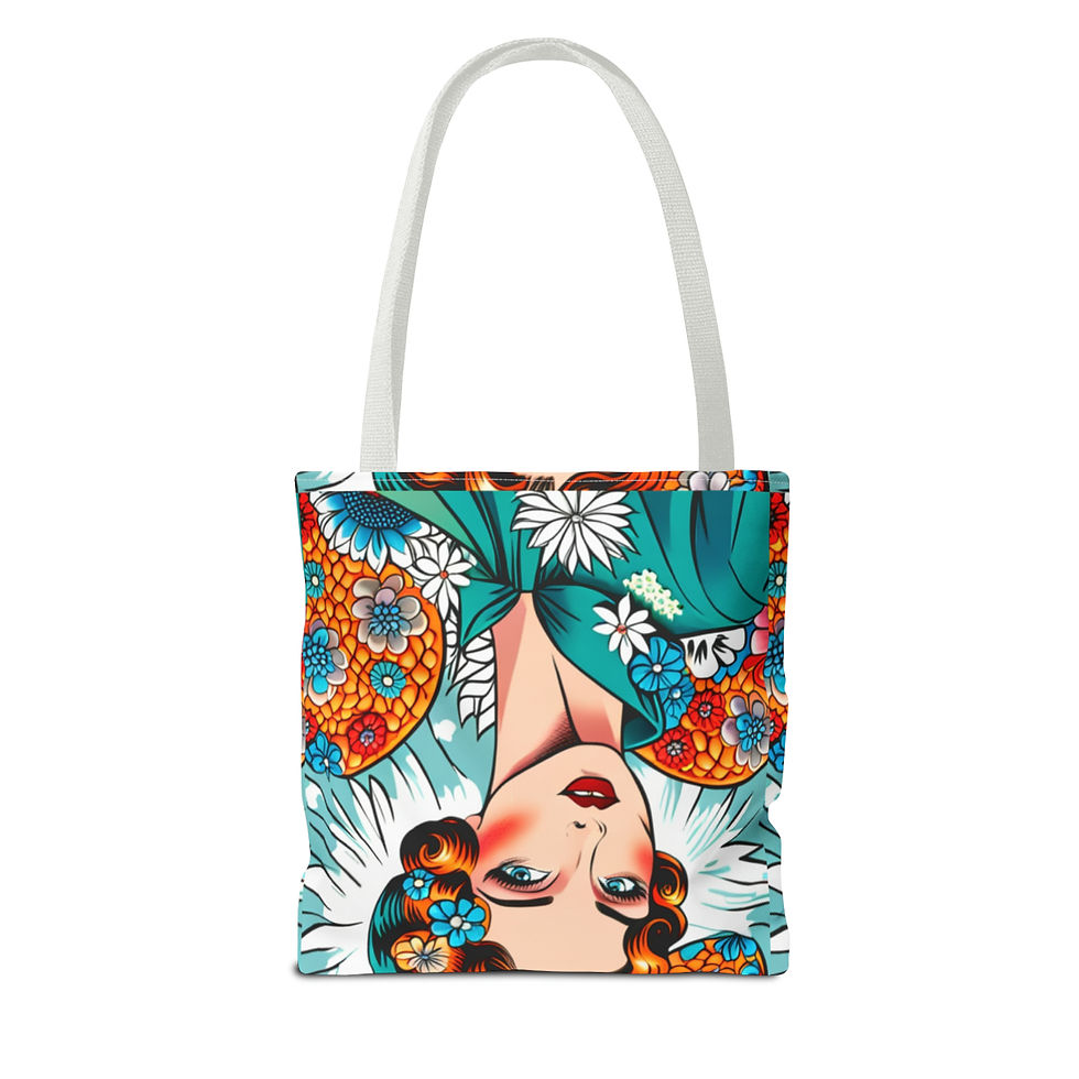 Thumbnail: Tote Bag (AOP) | Spring Collection | Comic Art