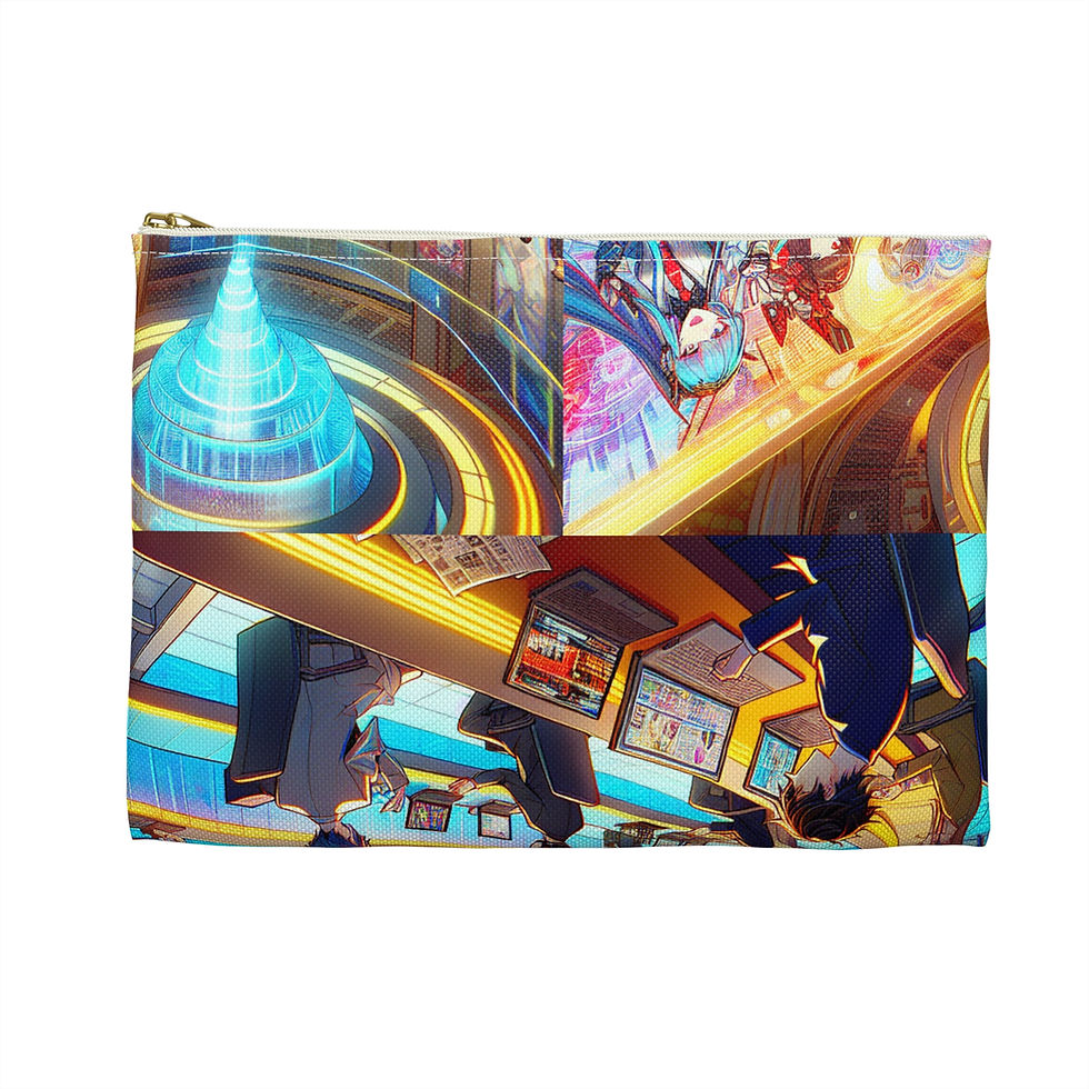 Thumbnail: Anime Character News Media Accessory Pouch