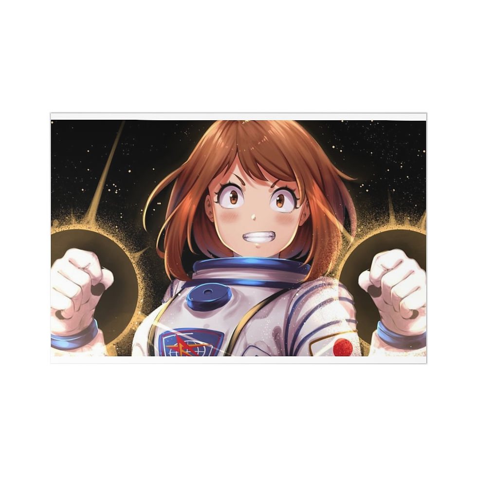Thumbnail: Postcards (7 pcs) | Anime Ochaco Uraraka