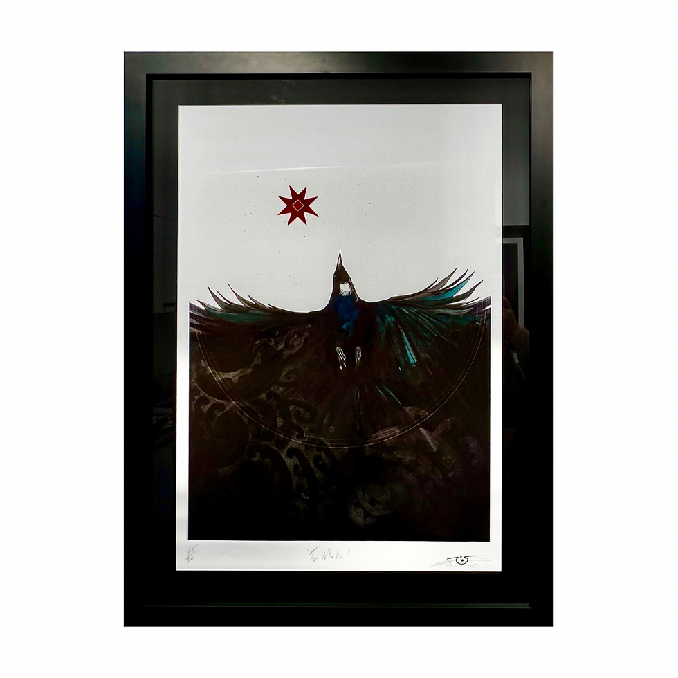 Tui Whekau - A1 Print by Maia Gibbs