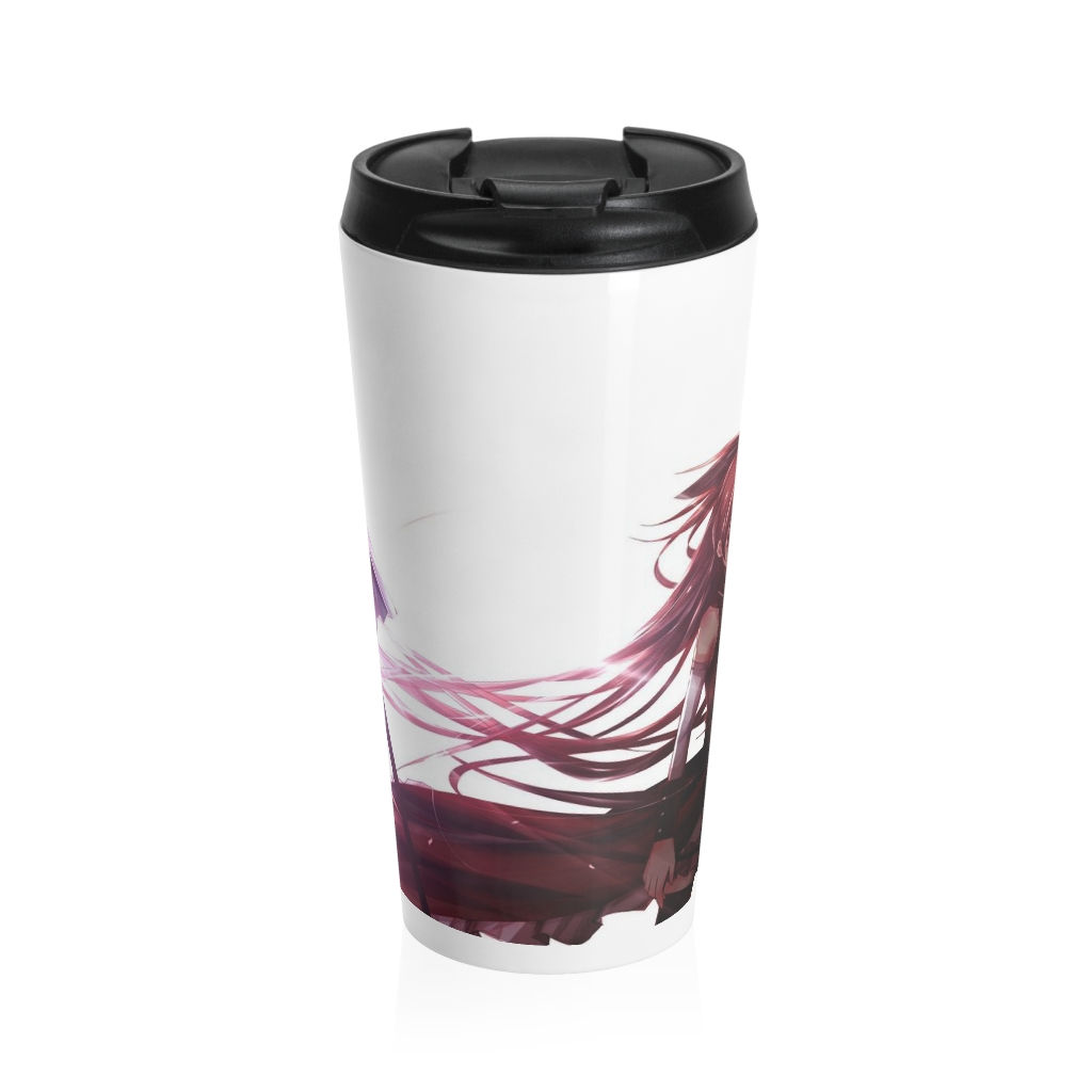 Stainless Steel Travel Mug | Powerful Anime Kyoko Sakura