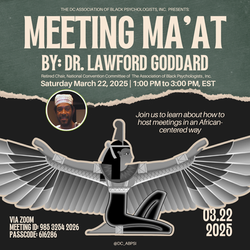 Meeting Ma'at 