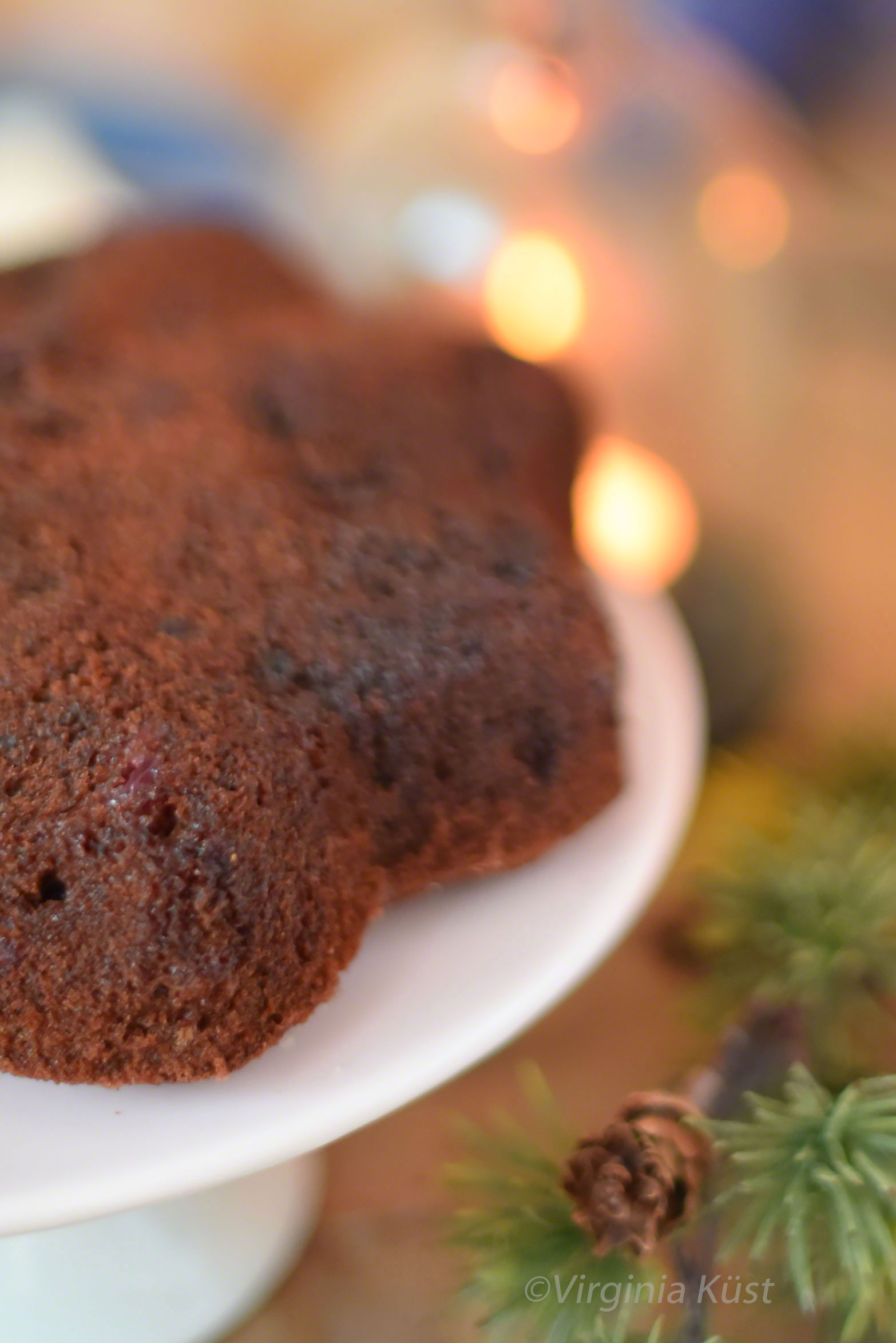 GLUTENFRI MJUK PEPPARKAKA MED LINGON
