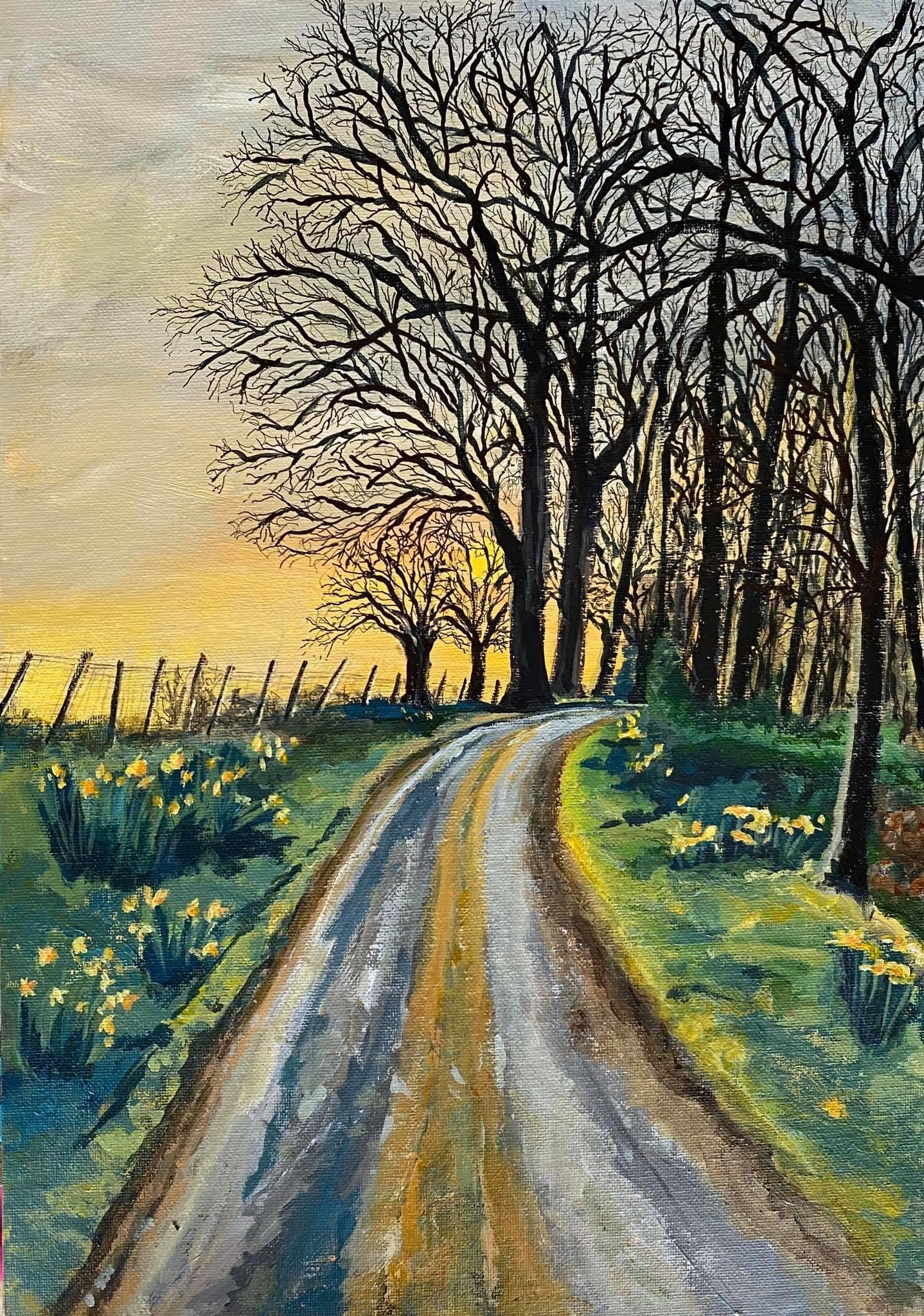 Sunset & Silhouette by Deborah Copeland.