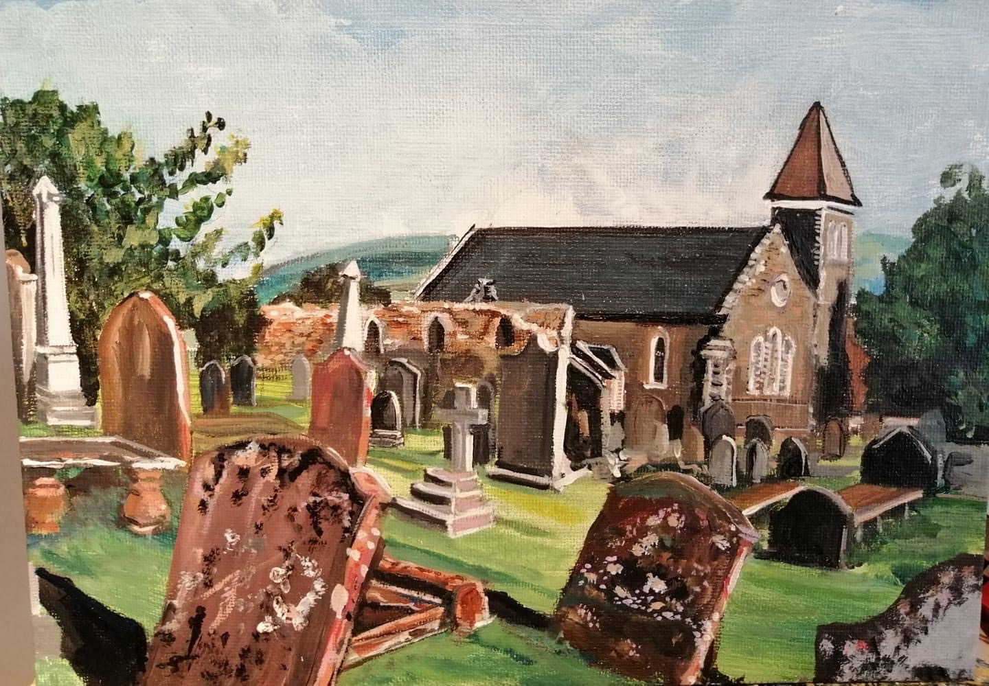 Wigtown Parish Church by Laura Walker