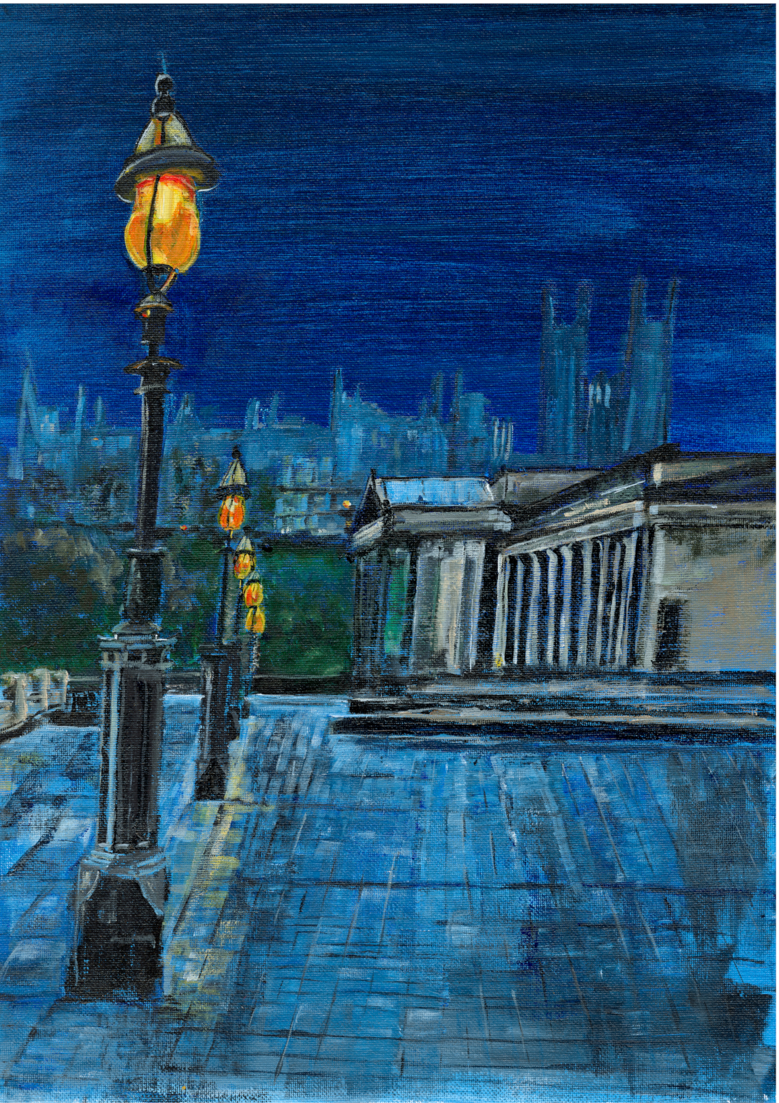 Blue Hour 2, Edinburgh