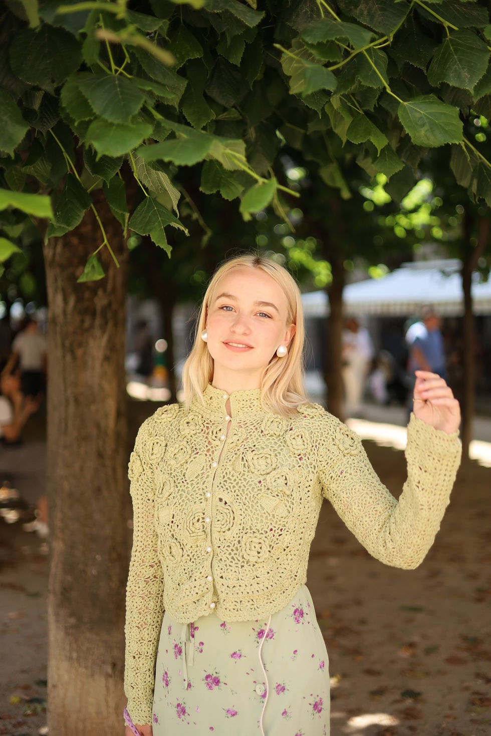 Thumbnail: Hand crochet Top - Green Fairy