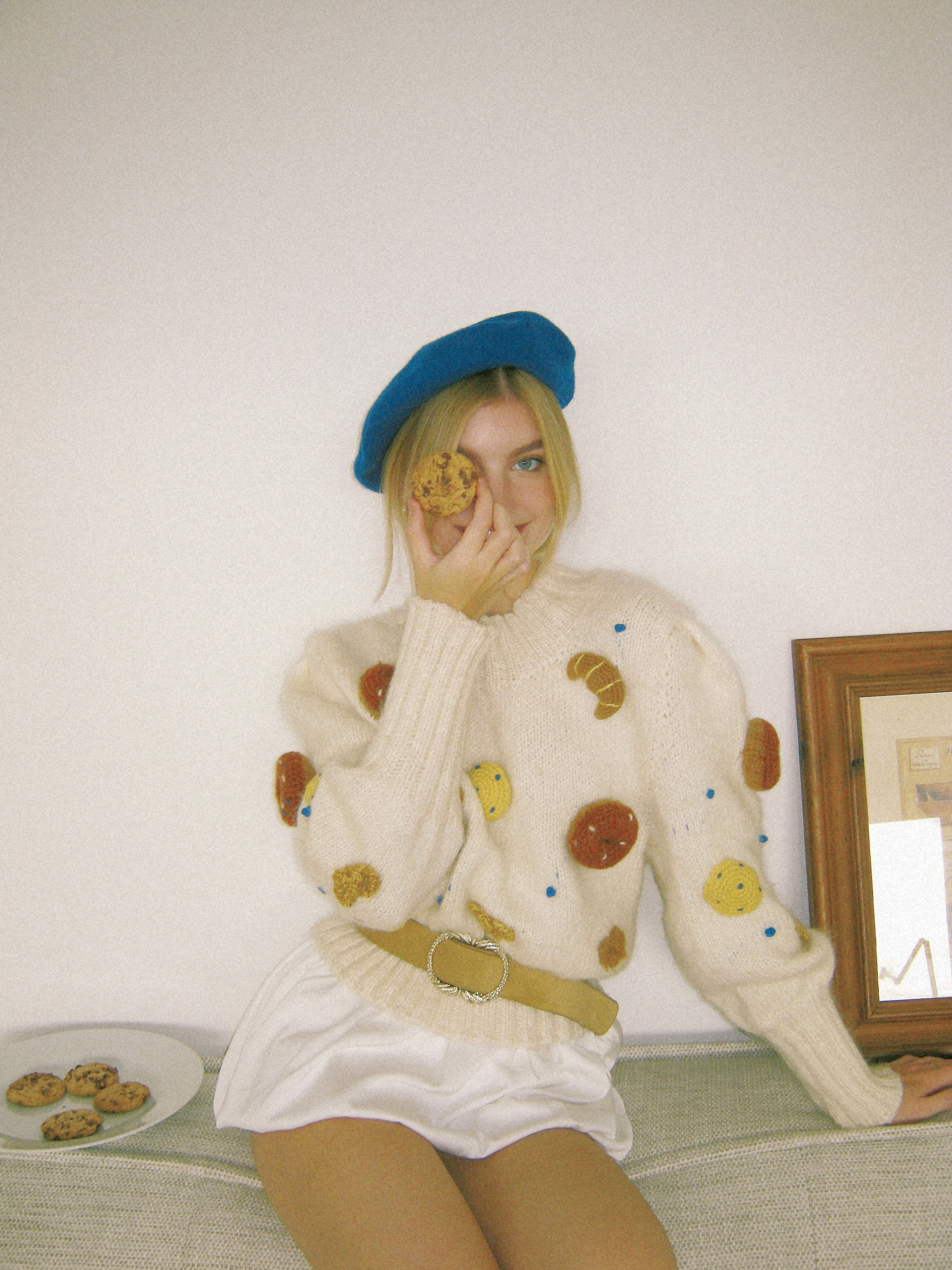 Handknit Sweater - Viennoiseries