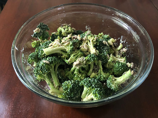 Crunchy Vegan Broccoli Salad