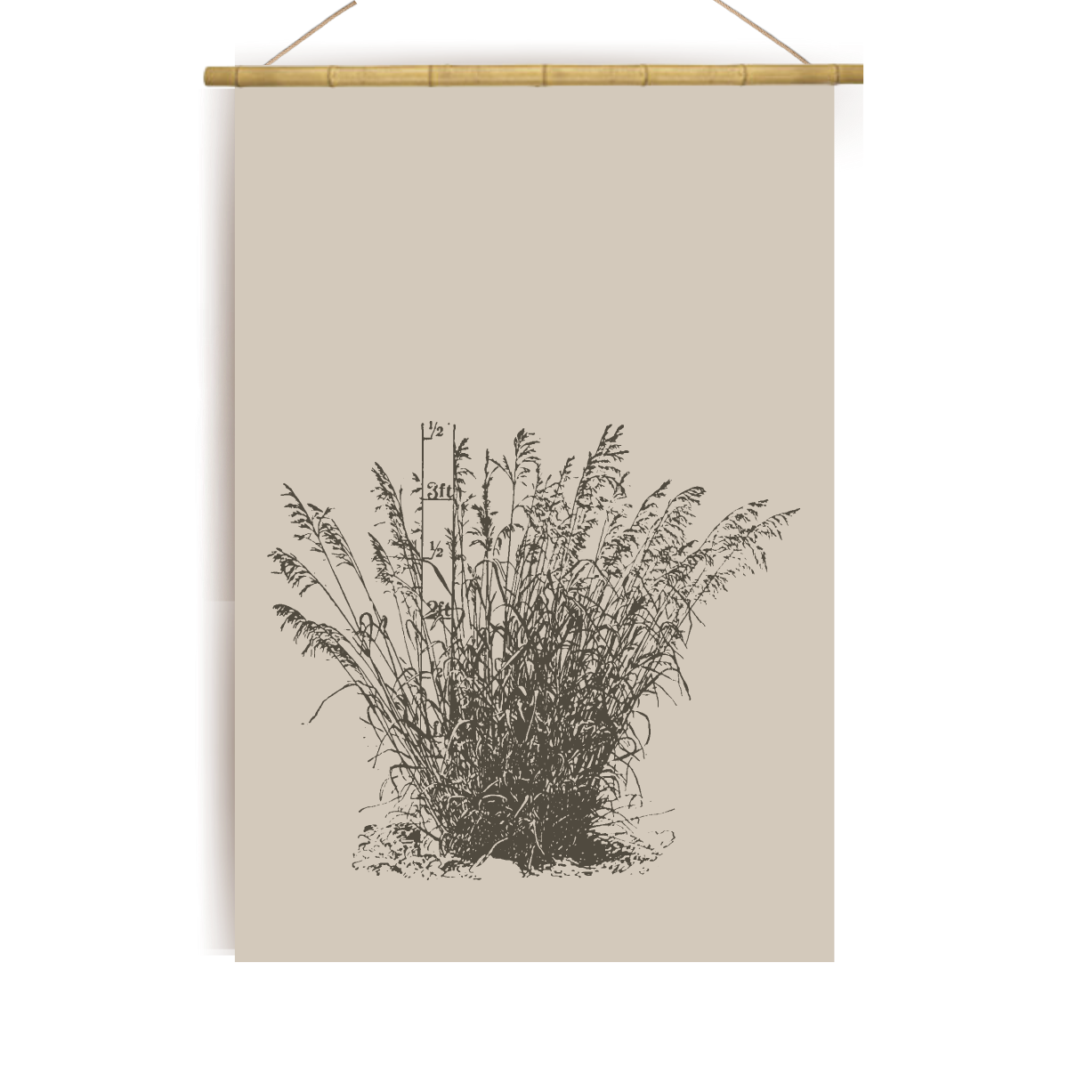 Outdoor wandkleed bloemen