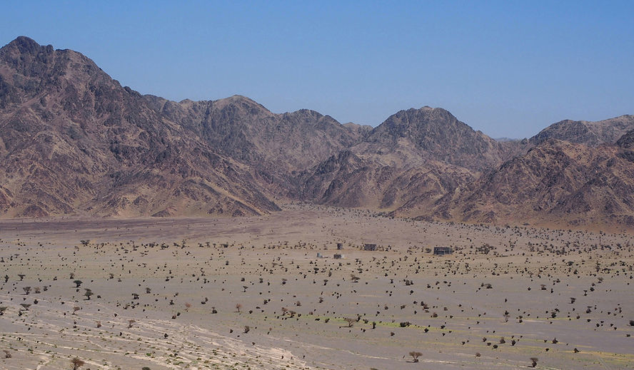 Abu Na'am Station on the Hejaz Railway in Saudi Arabia