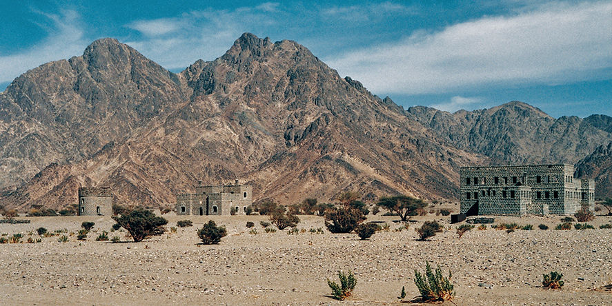 Abu Na'am Station on the Hejaz Railway in Saudi Arabia
