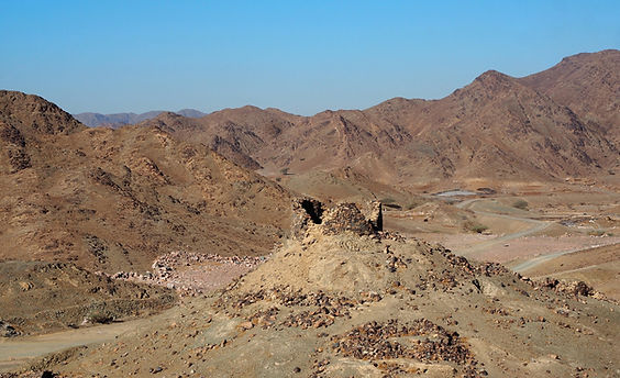 Muhit Station defence post on the Hejaz Railway near Medina in Saudi Arabia