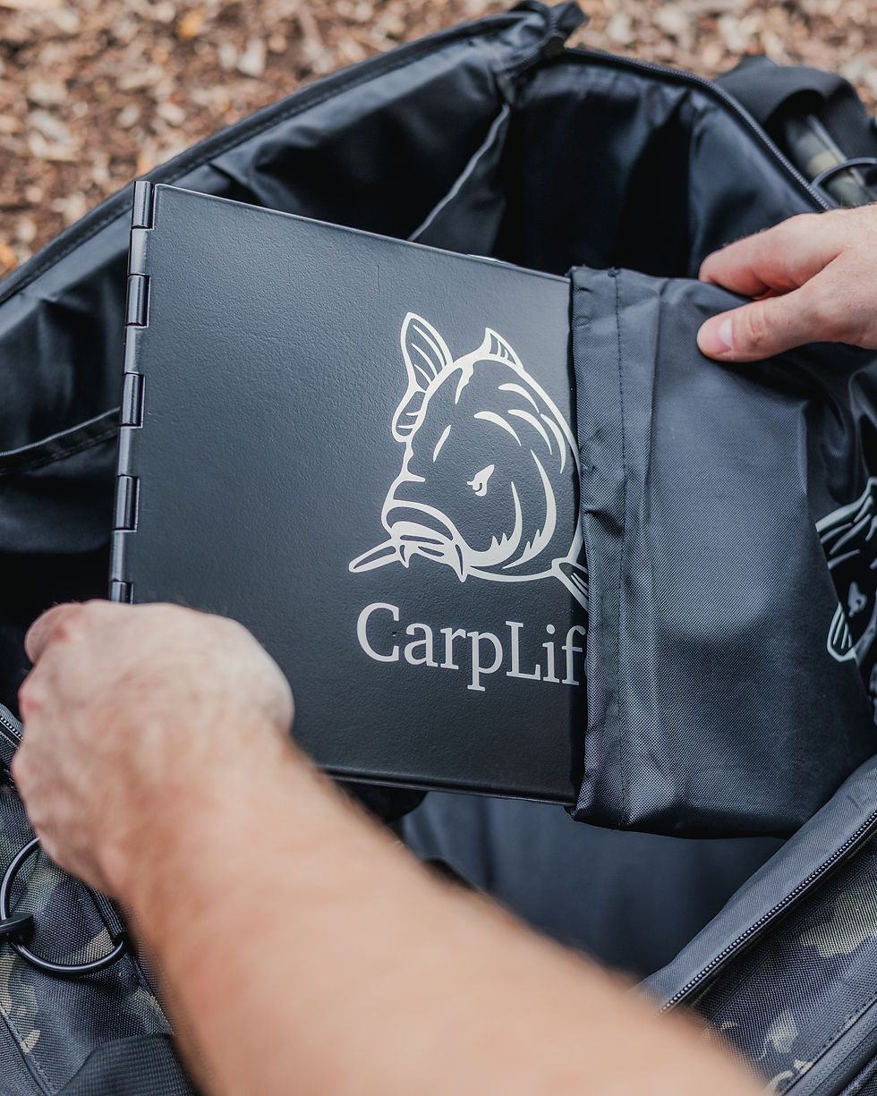 Thumbnail: CarpLife Eclipse Camo Loaded Session Cookware Holdall