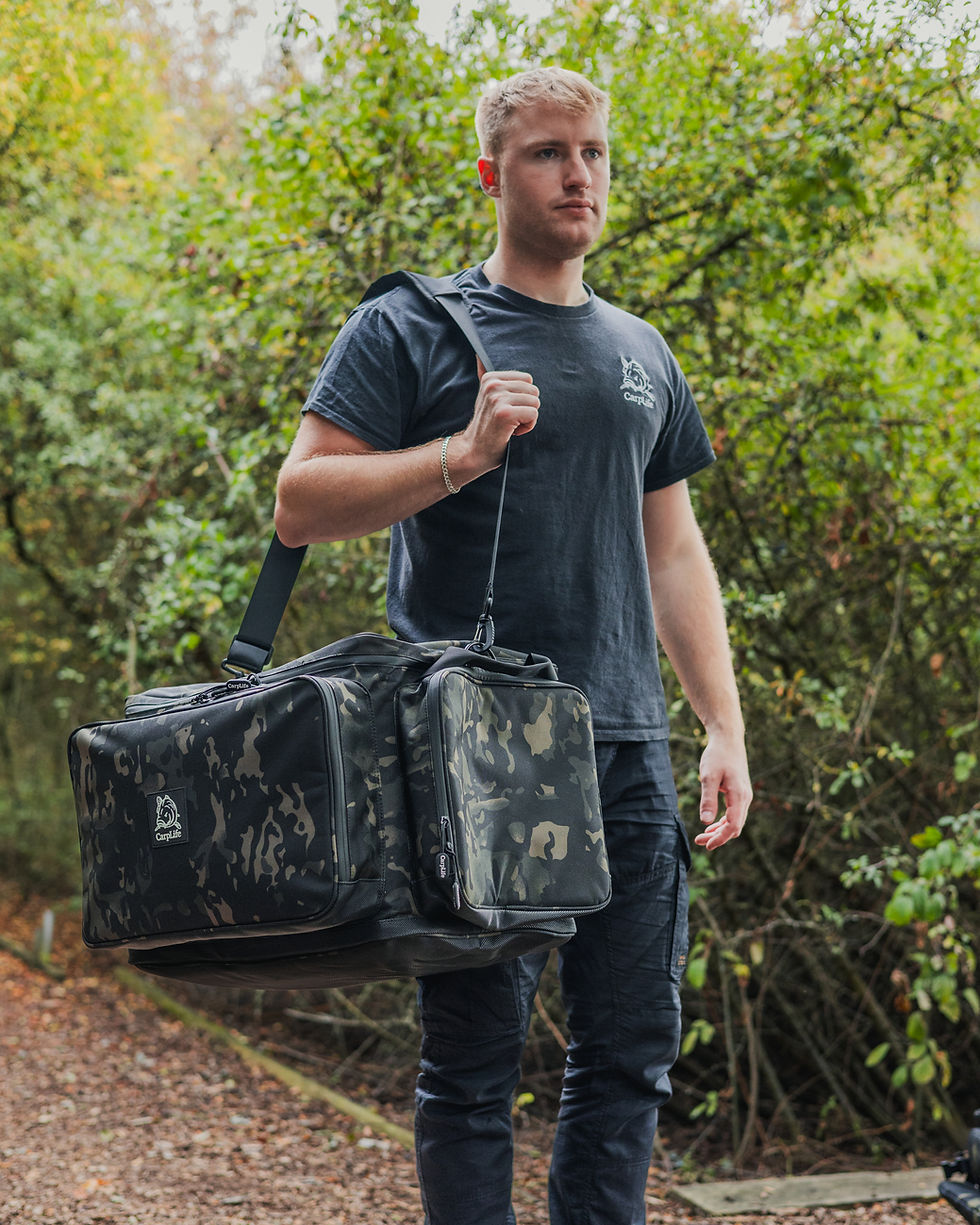Thumbnail: CarpLife Eclipse Camo Loaded Session Cookware Holdall