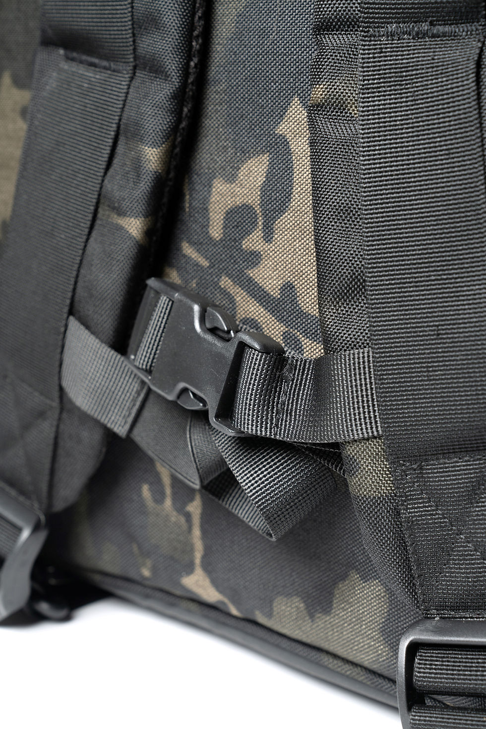 Thumbnail: CarpLife rucksack adjustable strap and buckle detail