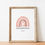 Thumbnail: Rainbow Promise Scripture Art Print
