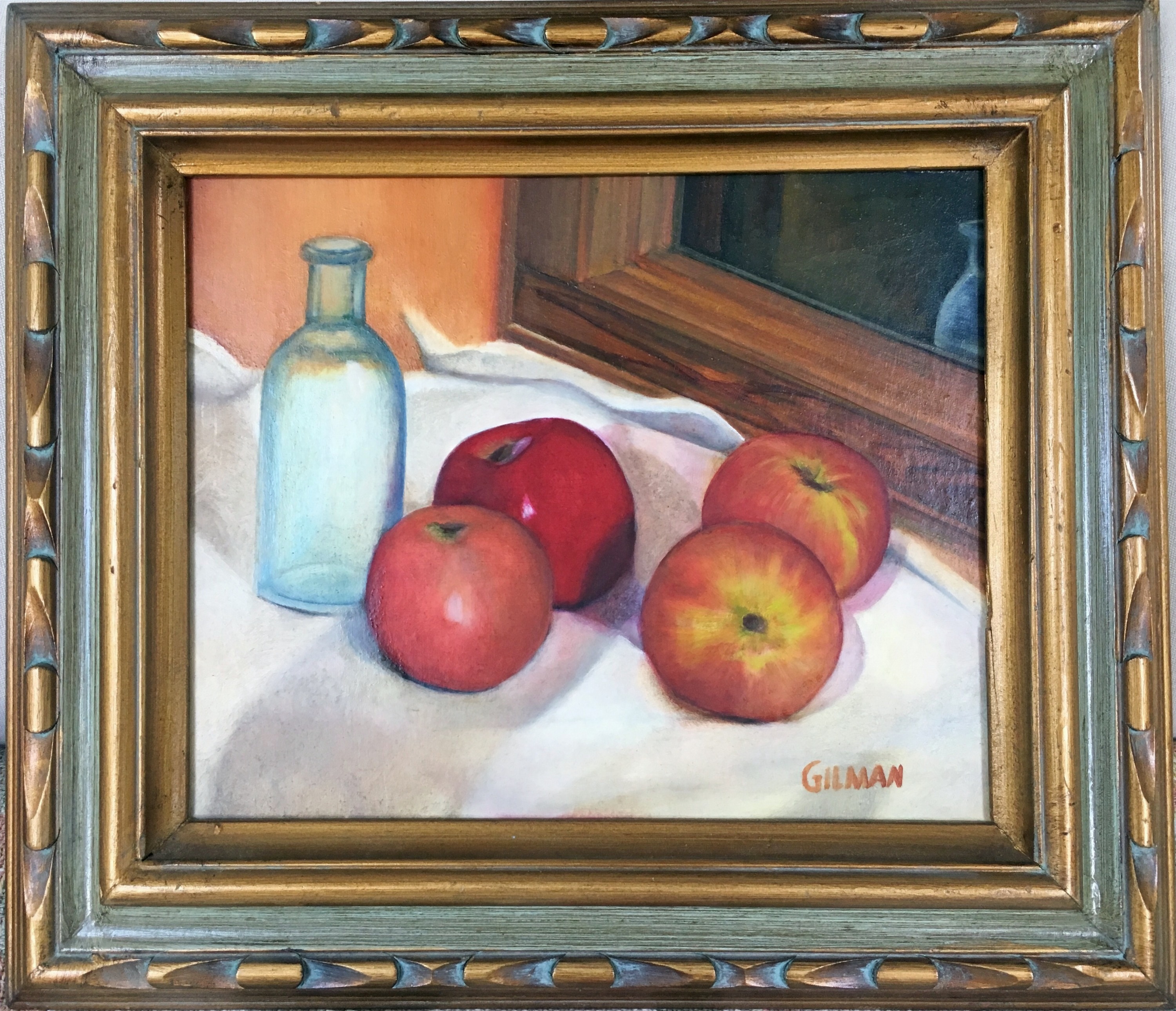 Apples and Blue Bottle