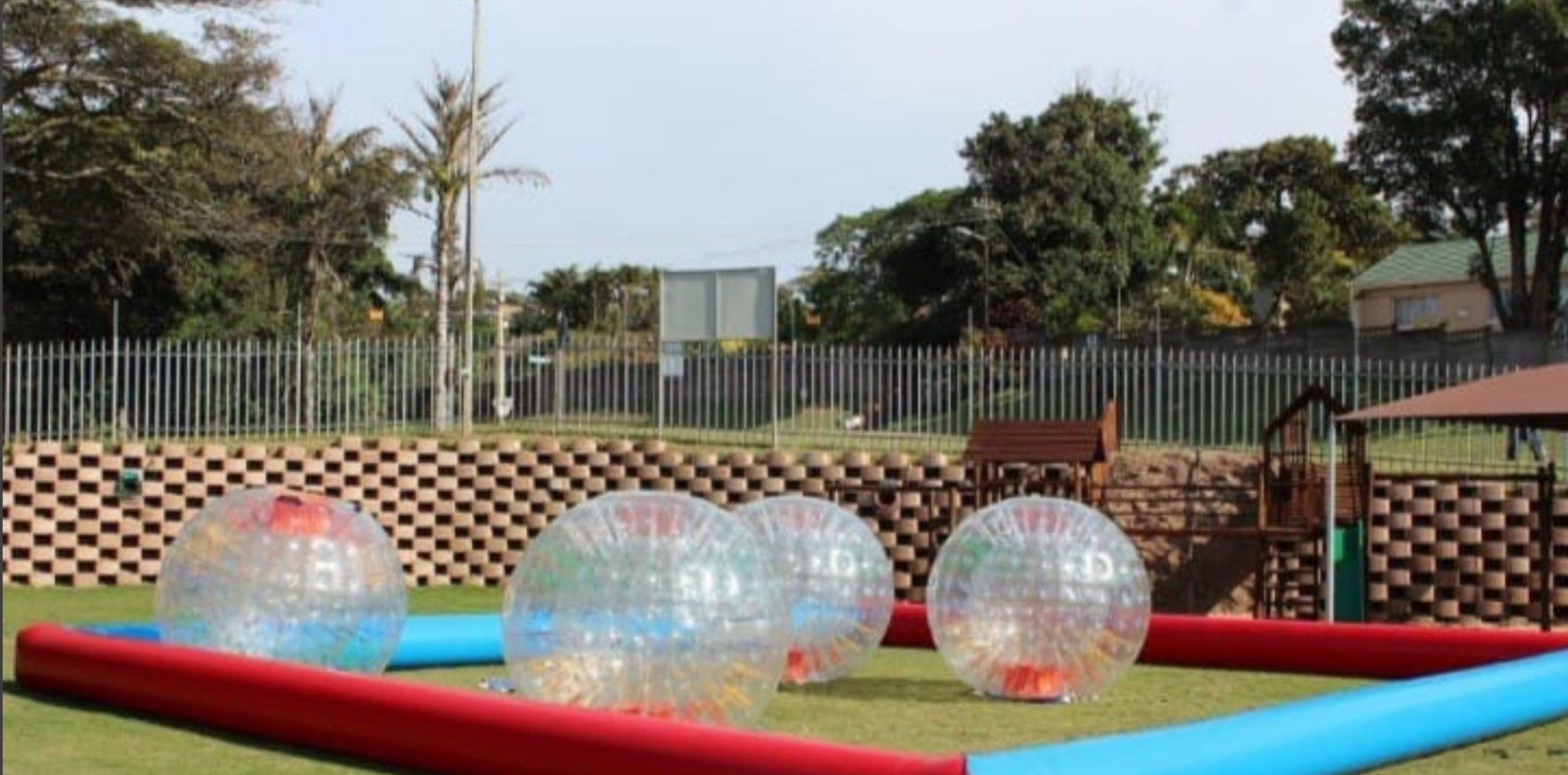 item 27 - Zorb Balls and tracks for hire
