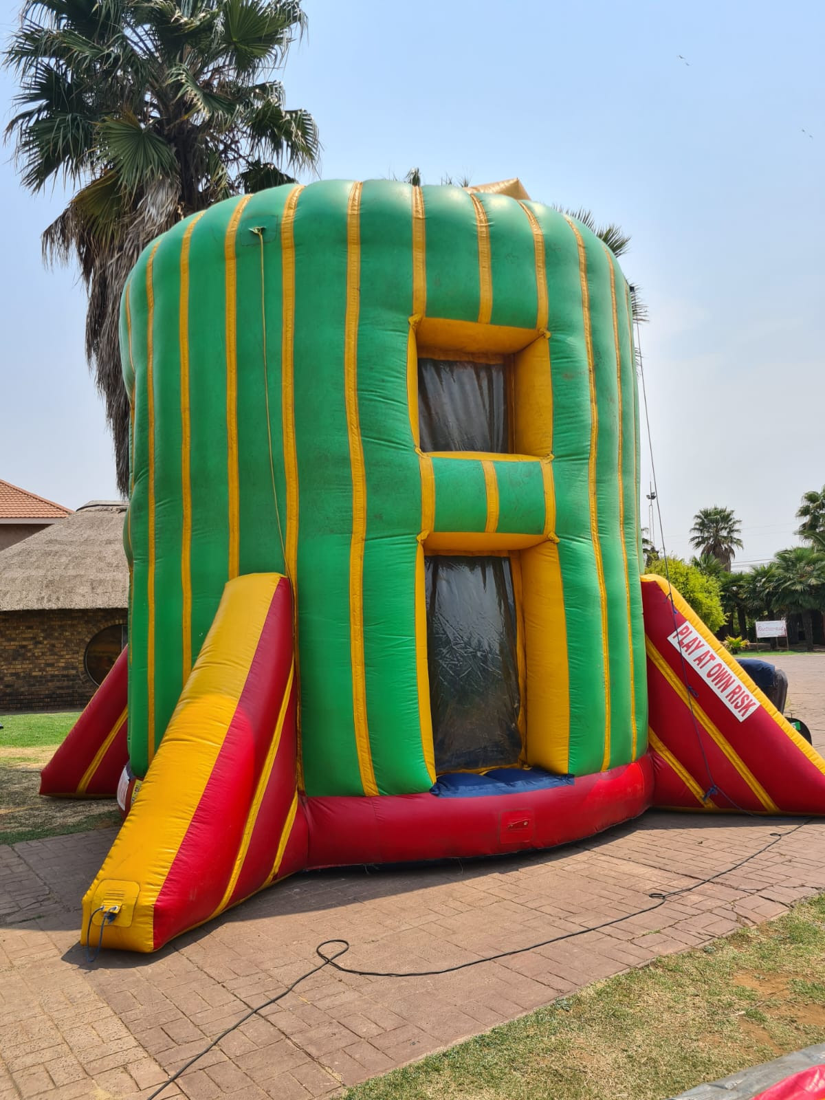 item 35 - Parachute Rocket Airborne ride for hire
