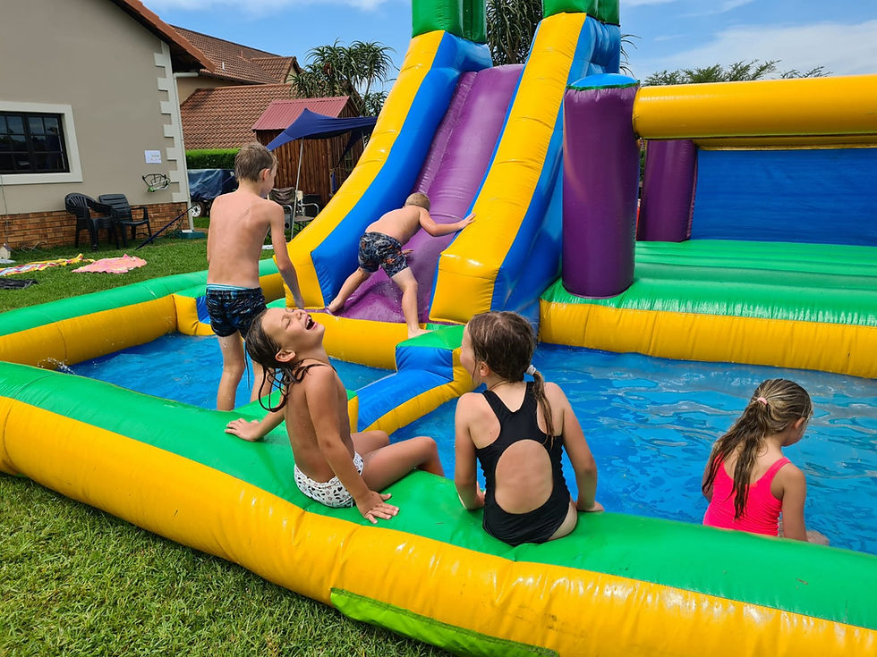 Thumbnail: item 32 - Ushaka all in 1 jumping castle and water slide