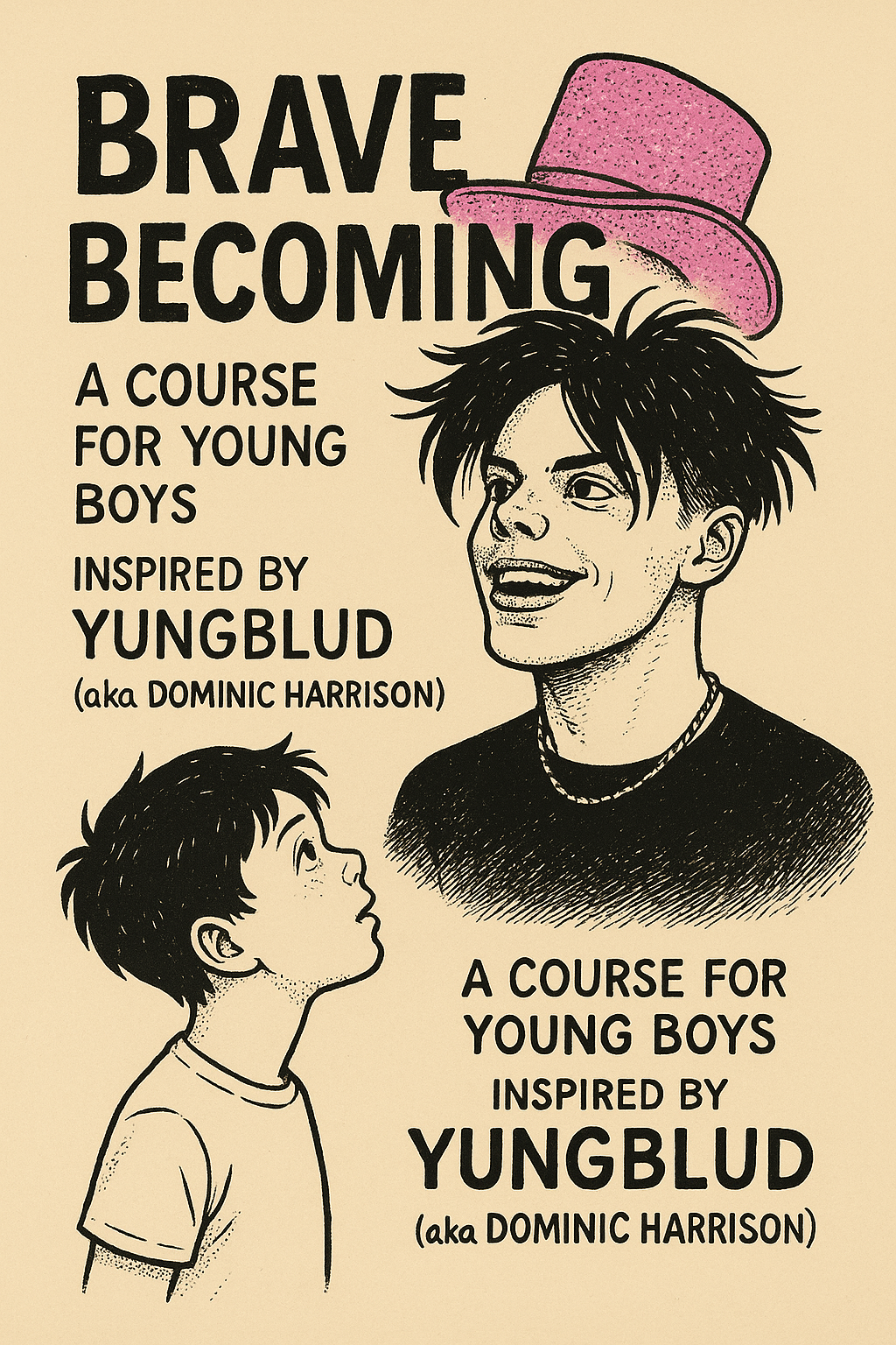 A course for boys - Inspired by Yungblud - a.k.a Dom - harrison