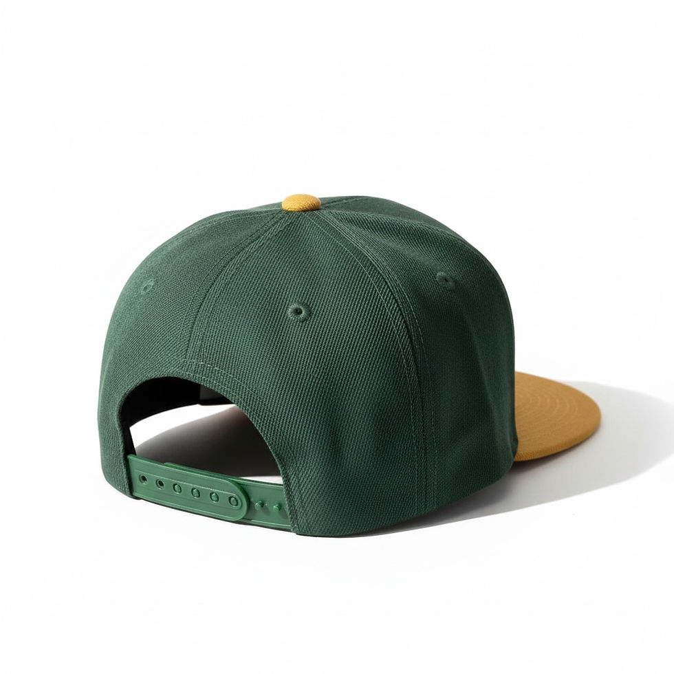 Thumbnail: Green and Yellow SnapBack Hat