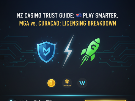 NZ Casino Trust Guide: MGA vs. Curacao, Top 5 Kiwi Brand Categories
