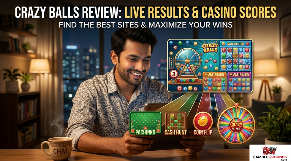 Play Crazy Balls: Live Casino Scores & Betting Strategy