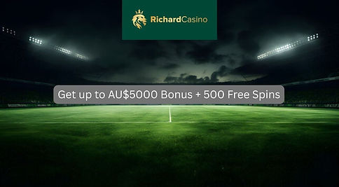 Richard Casino bonus: Get up to AU$5000 + 500 Free Spins