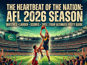 The Heartbeat of the Nation: A Deep Dive into AFL Matches and the 2026 Season