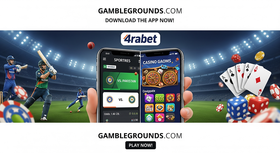 Download the official 4rabet app for a seamless experience.