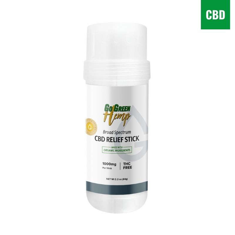 CBD Relief Stick - GoGreen Hemp - USDA Organic