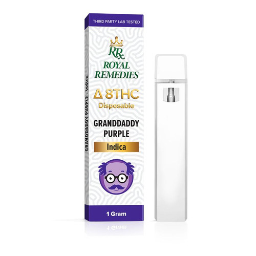 Delta 8 THC Disposable Cartridge | Royal Remedies