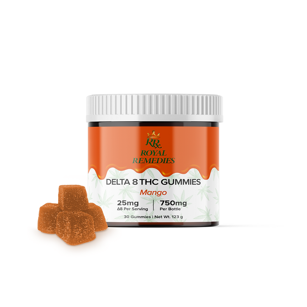 Thumbnail: Royal Remedies Delta 8 Mango gummies