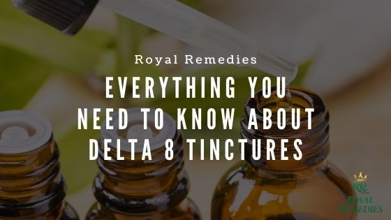 Delta 8 THC tincture guide — how sublingual Delta 8 oil works and how to dose it