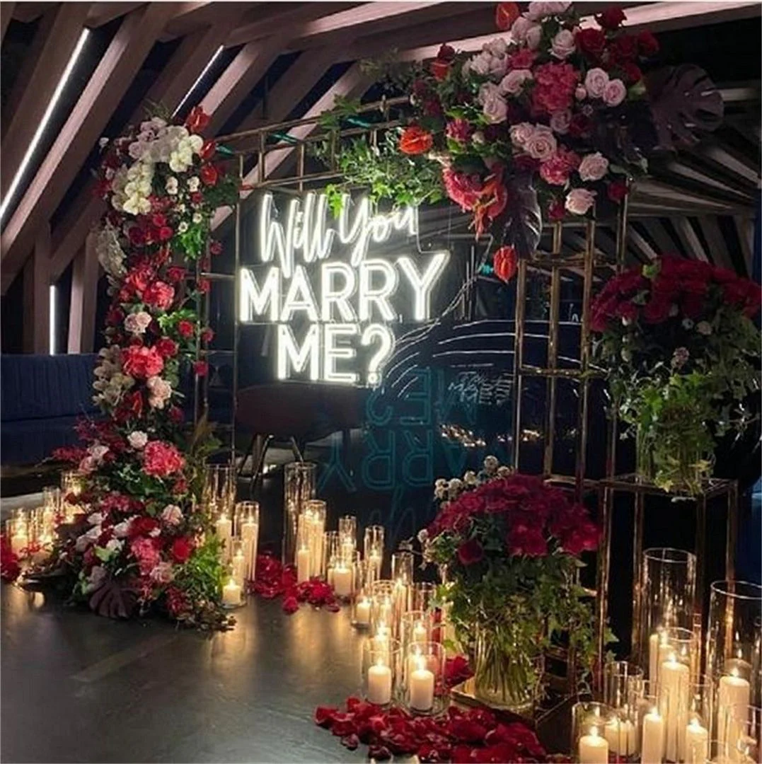 Will You Marry Me Neon Sign