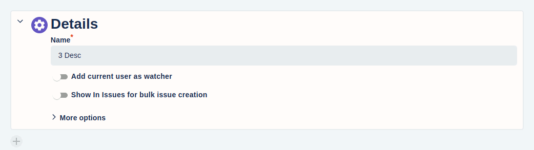 A global templates details section