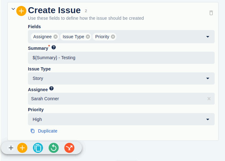 Creating a second issue for the template