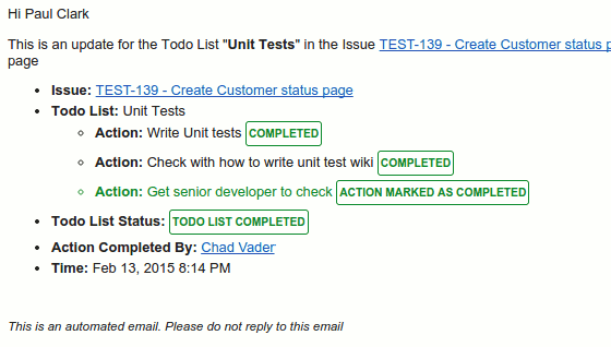 Email Example 2