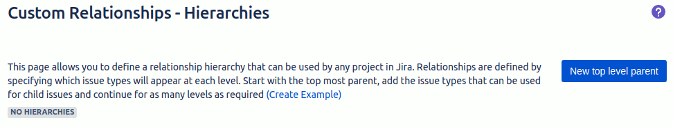 Create new Custom Relationship hierarchies
