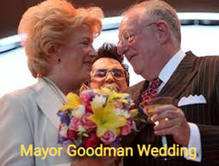 Jesse Garon as Elvis marrying Las Vegas Mayor Oscar and Carolyn Goodman