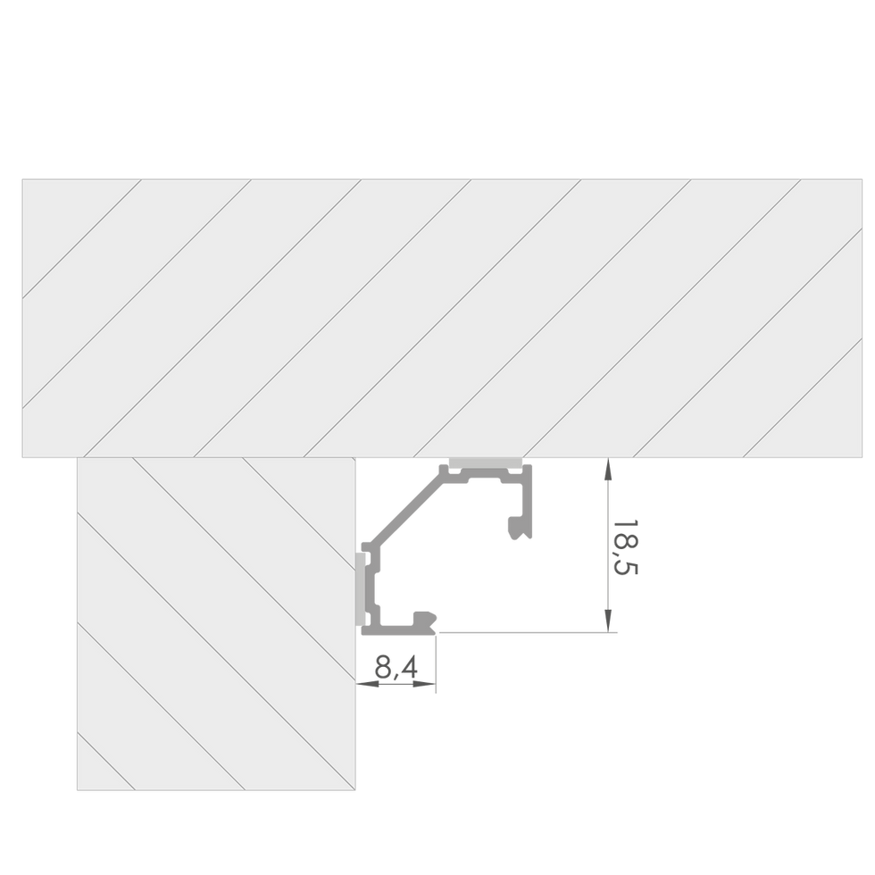 Thumbnail: LED Kampinis profilis