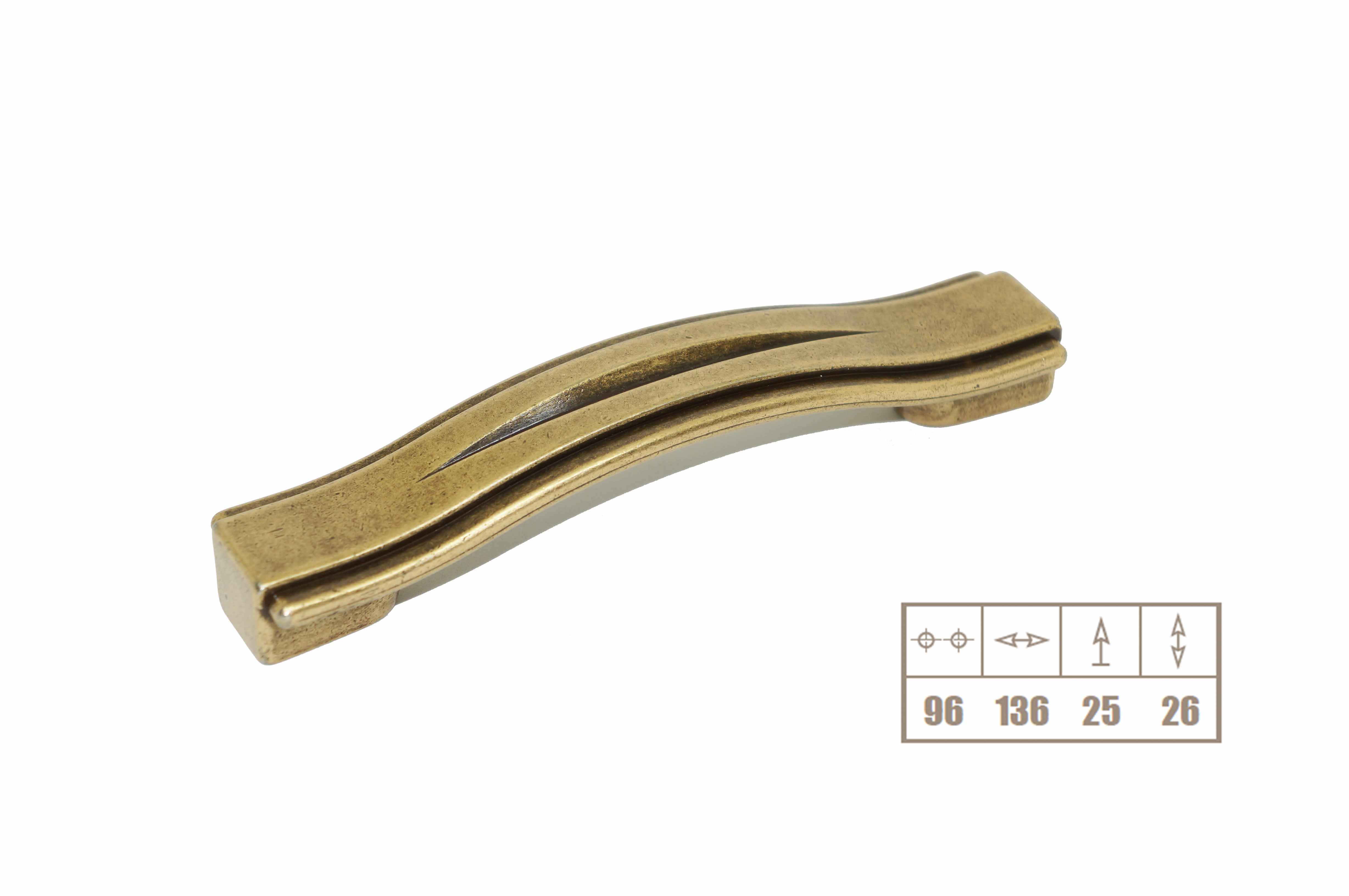 WMN.604.096.00D1 (Florencijos žalvaris- 96mm)