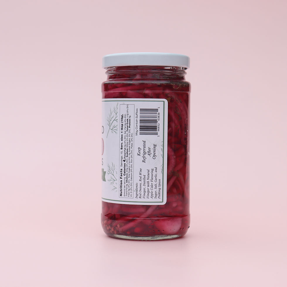 Thumbnail: Pickled Red Onions - Garlic & Herb