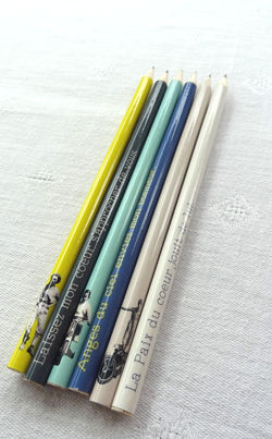 Les crayons