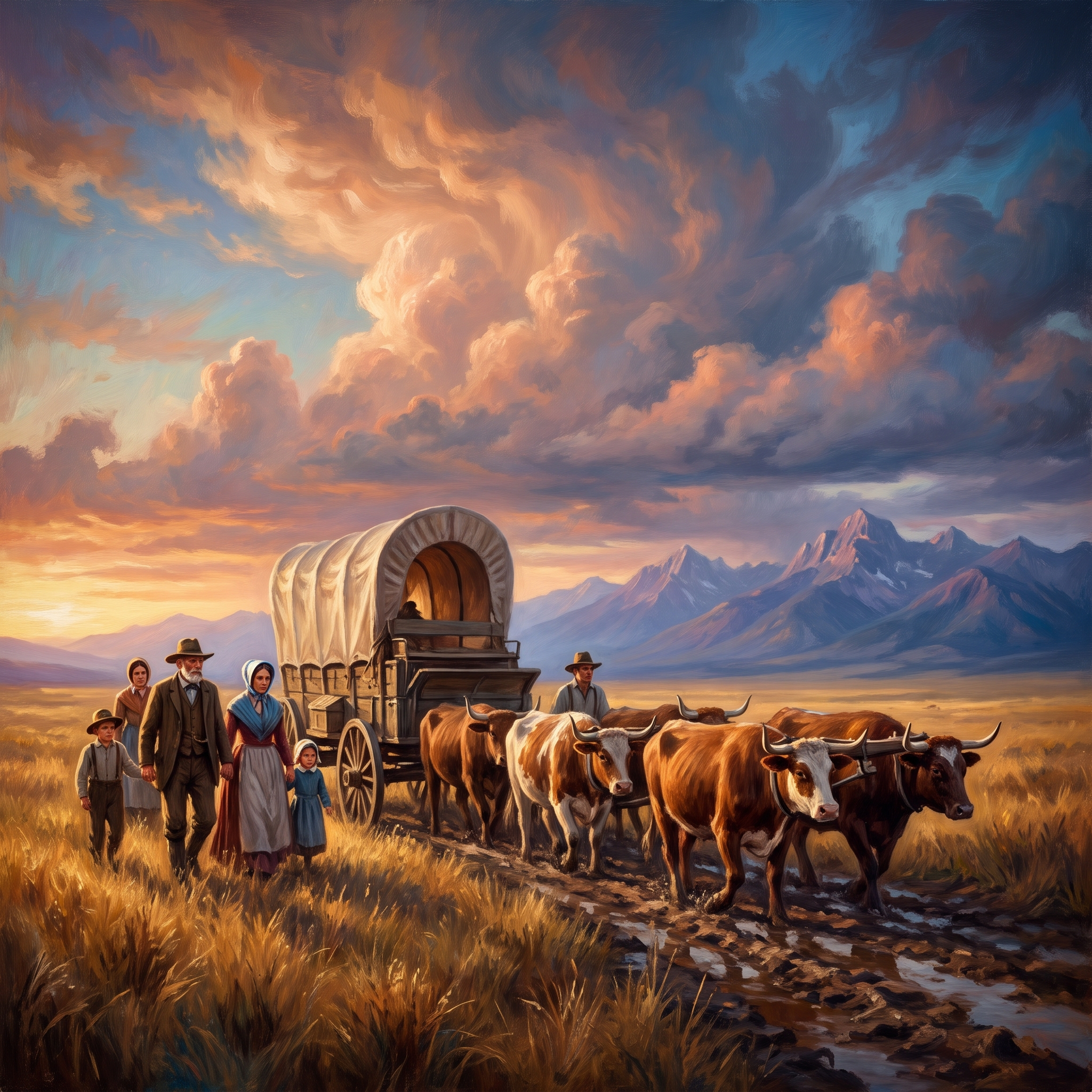 Wagons West! illustration