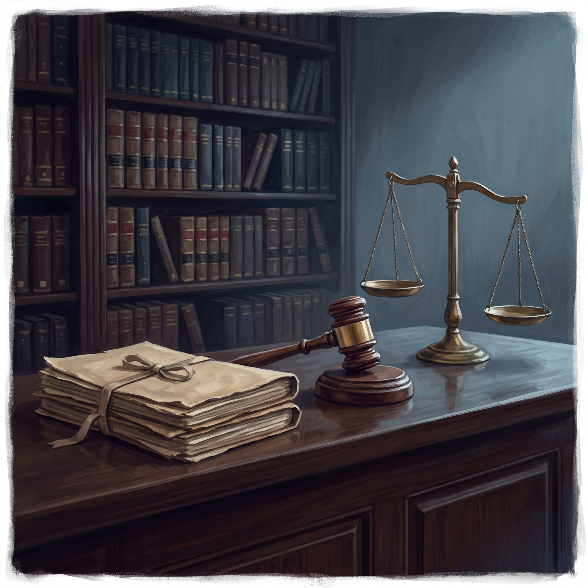 The Supreme Court Case Files illustration