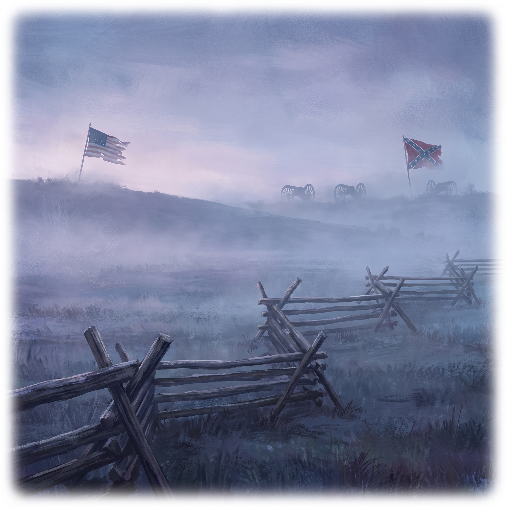 Civil War Showdown illustration