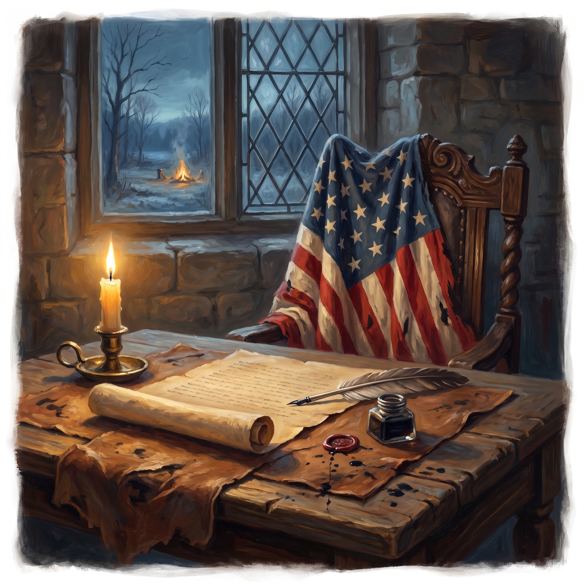 Words That Made War and Freedom illustration